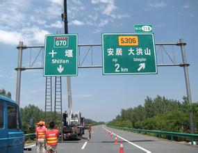 <b>城市道路标牌</b>